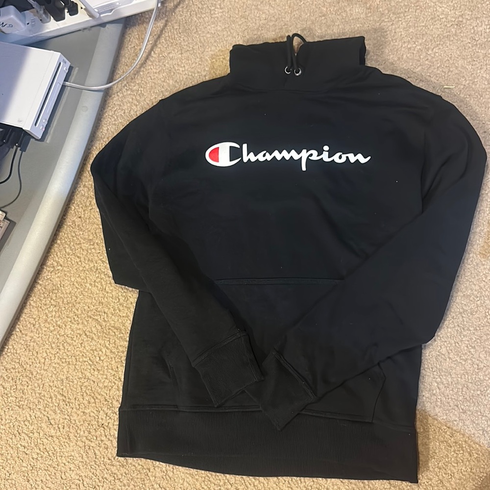 Men’s Champion Black Sweatshirt